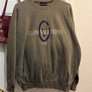 Gianni Valentino Women’s Olive Crewneck Sweater